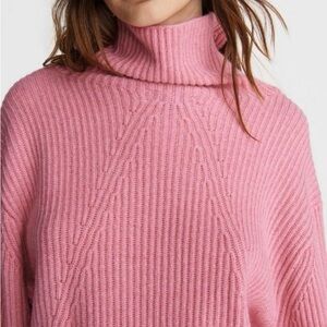 rag & bone Soft Pink Turtleneck Sweater
